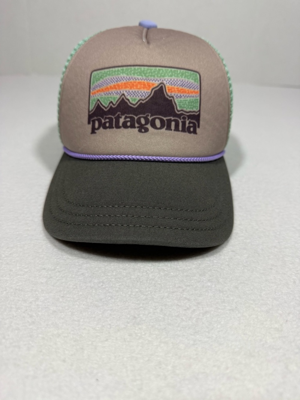 Patagonia Trucker Hat in Gray, Mint, Purple Adjustable Gorpcore Outdoor